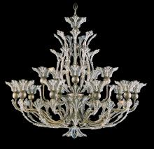 Schonbek 1870 7864-26R - Rivendell 16 Light 120V Chandelier in French Gold with Clear Radiance Crystal