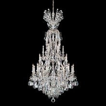 Schonbek 1870 3783-26 - Renaissance 25 Light 120V Chandelier in French Gold with Clear Heritage Handcut Crystal