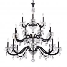 Schonbek 1870 S8620N-23R - San Marco 20 Light 120V Chandelier in Etruscan Gold with Clear Radiance Crystal