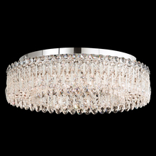 Schonbek 1870 RS8347N-06R - Sarella 12 Light 120V Flush Mount in White with Radiance Crystal