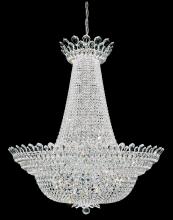 Schonbek 1870 5875R - Trilliane 76 Light 120V Chandelier in Polished Stainless Steel with Clear Radiance Crystal