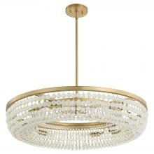 Cyan Designs 11944 - Ophelia 8 Light Chandelier | Aged Brass