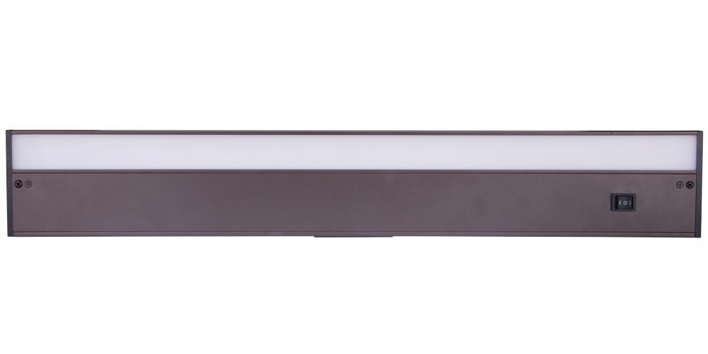 24" Under Cabinet LED Light Bar in Bronze