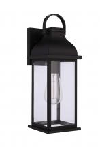 Craftmade ZA7204-MN - Bent Tree 1 Light Outdoor Wall Lantern in Midnight