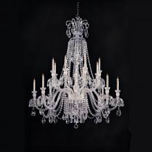 Anzalone Electric and Lighting Items 5028-CH-CL-MWP - Traditional Crystal 16 Light Hand Cut Crystal Polished Chrome Chandelier