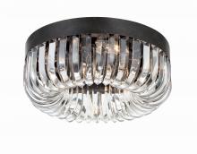 Anzalone Electric and Lighting Items ALI-B2005-CZ - Alister 5 Light Charcoal Bronze Flush Mount