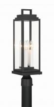 Anzalone Electric and Lighting Items ASP-8919-MK - Aspen 4 Light Matte Black Outdoor Post