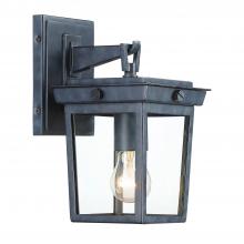 Anzalone Electric and Lighting Items BEL-A8061-GE - Belmont 1 Light Graphite Outdoor Sconce