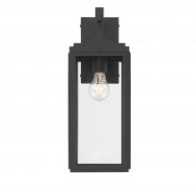 Anzalone Electric and Lighting Items BYR-80102-MK - Byron 1 Light Matte Black Outdoor Sconce