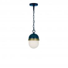 Anzalone Electric and Lighting Items CAP-8506-MK-TG - Brian Patrick Flynn Capsule 3 Light Matte Black + Textured Gold Outdoor Pendant