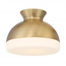 Anzalone Electric and Lighting Items GID-4000-VG - Brian Patrick Flynn Gidget 1 Light Vibrant Gold Flush Mount