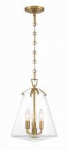 Anzalone Electric and Lighting Items VSS-7004-LG - Voss 3 Light Luxe Gold Pendant