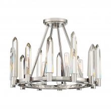 Anzalone Electric and Lighting Items WAT-B2004-PN - Watson 4 Light Polished Nickel Semi Flush Mount