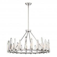 Anzalone Electric and Lighting Items WAT-B2008-PN - Watson 8 Light Polished Nickel Chandelier