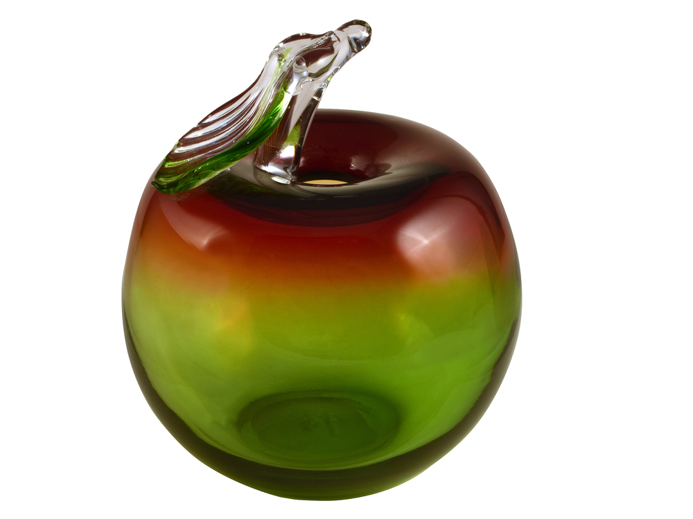 Big Apple Handcrafted Art Glass Sculpture