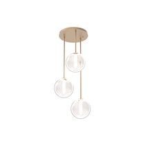 DVI DVP27053VBR-CL - Courcelette 3 Light Cluster Pendant