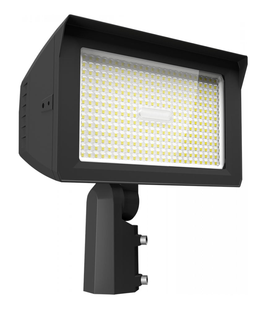 Floodlights, Outdoor, 150/125/100/75W, 3000K/4000K/5000K, 120-277V, 81-84CRI, Integrated Button Ph