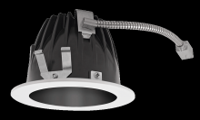 RAB Lighting NDLED4RD-50N-B-W - RECESSED DOWNLIGHTS 12 LUMENS NDLED4RD 4 INCH ROUND UNIVERSAL DIMMING 50 DEGREE BEAM SPREAD 4000K