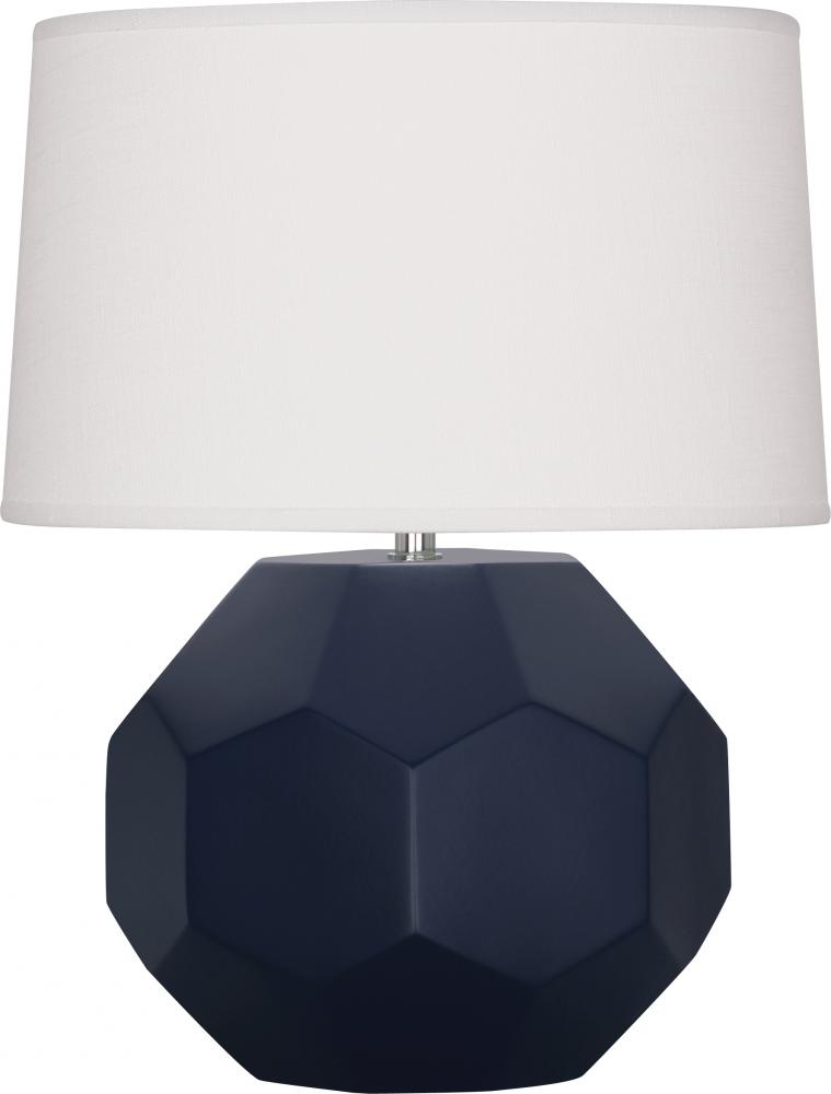 Matte Midnight Blue Franklin Table Lamp