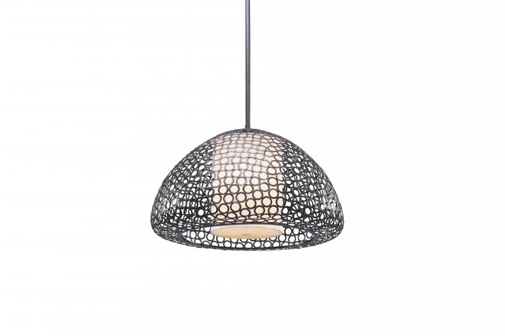 Dislton 24" 3-Light Dome Pendant