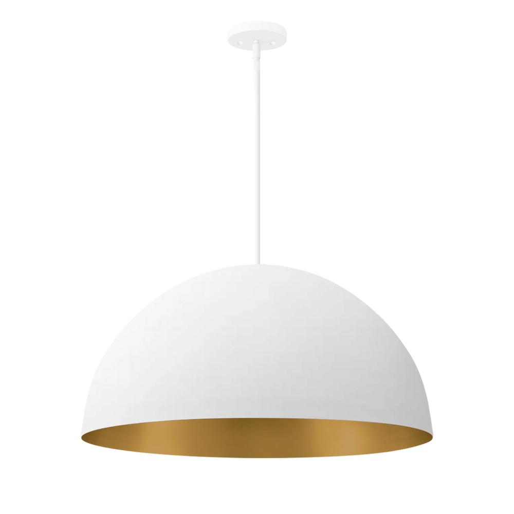 Elias 24" 5-Light Dome Pendant