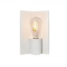 Justice Design Group CER-7061-WHT-BRSS - Flex Wall Sconce