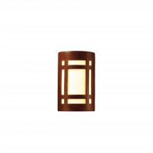 Justice Design Group CER-7485-HMCP - Small Craftsman Window - Open Top & Bottom