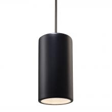 Justice Design Group CER-9625-CRB-NCKL-RIGID-LED1-700 - Large Cylinder LED Pendant