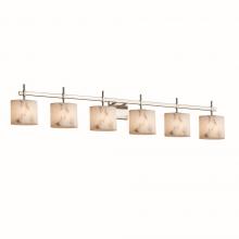 Justice Design Group FAL-8416-30-NCKL-LED6-4200 - Union 6-Light LED Bath Bar