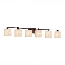 Justice Design Group FAL-8426-30-DBRZ-LED6-4200 - Tetra 6-Light LED Bath Bar