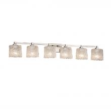 Justice Design Group GLA-8436-30-LACE-NCKL-LED6-4200 - Regency 6-Light LED Bath Bar