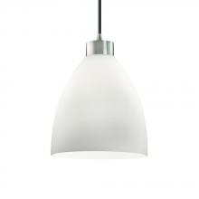 Justice Design Group FSN-8814-18-OPAL-NCKL-BKCD-LED1-700 - Large 1-Light LED Pendant