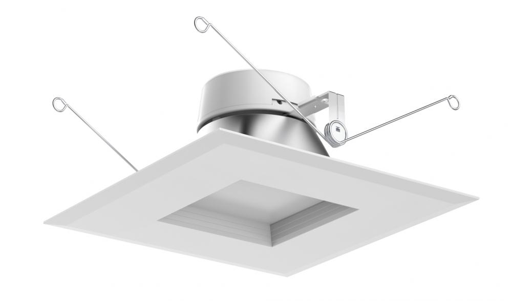 15 watt LED Downlight Retrofit; 5-6 inch square shape; 5000K; 120 volt