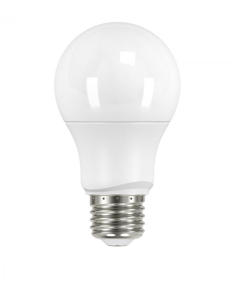 6 Watt; A19 LED; Frosted; 3000K Medium base; 220 deg. Beam Angle; 120 Volt; Non-Dimmable