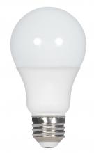 Satco Products Inc. S9704 - 10 Watt; A19 LED; 3000K; Medium base; 220 deg. Beam Angle; 90CRI; 120 Volt