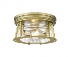 Z-Lite 491F2-RB - 2 Light Flush Mount