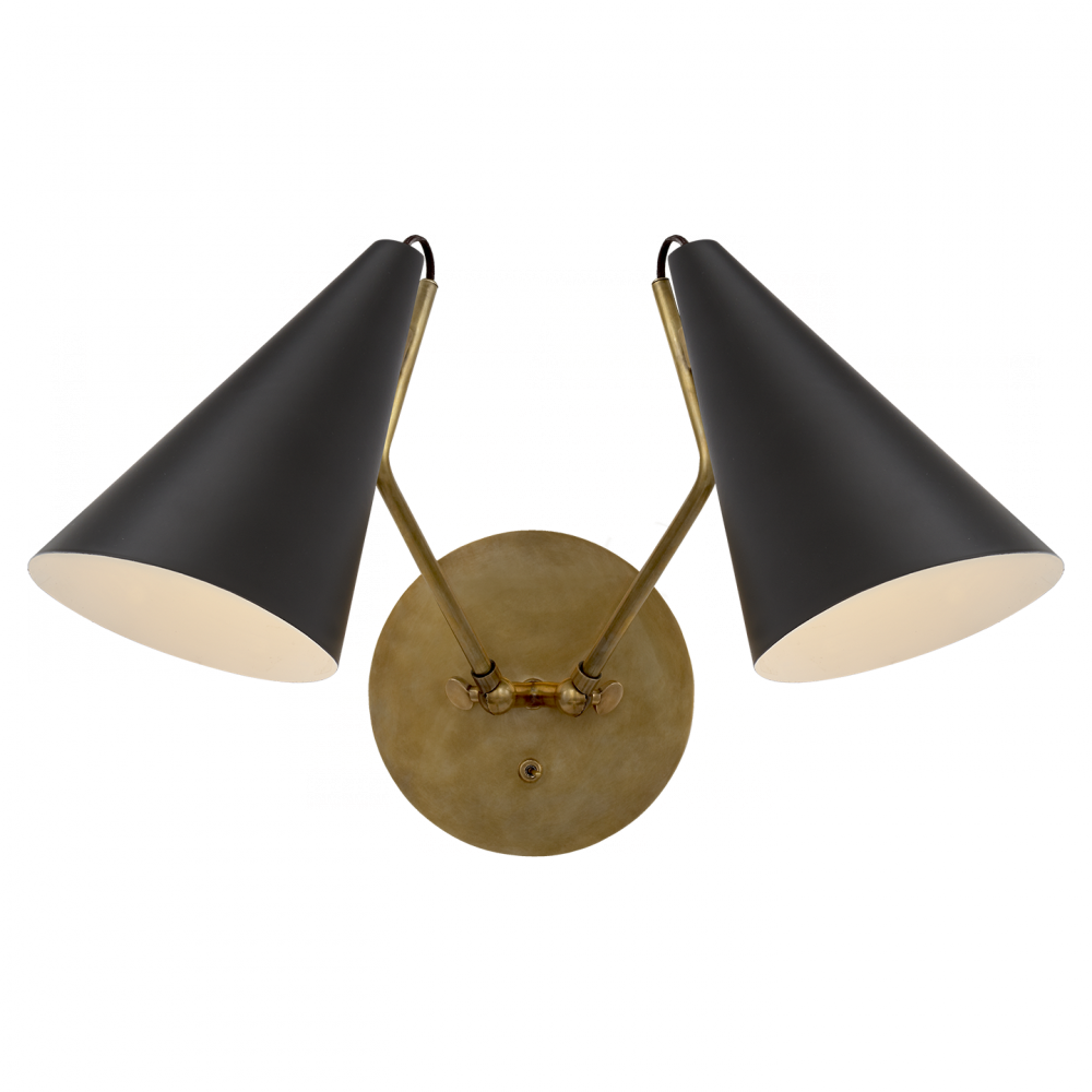 Clemente Double Sconce