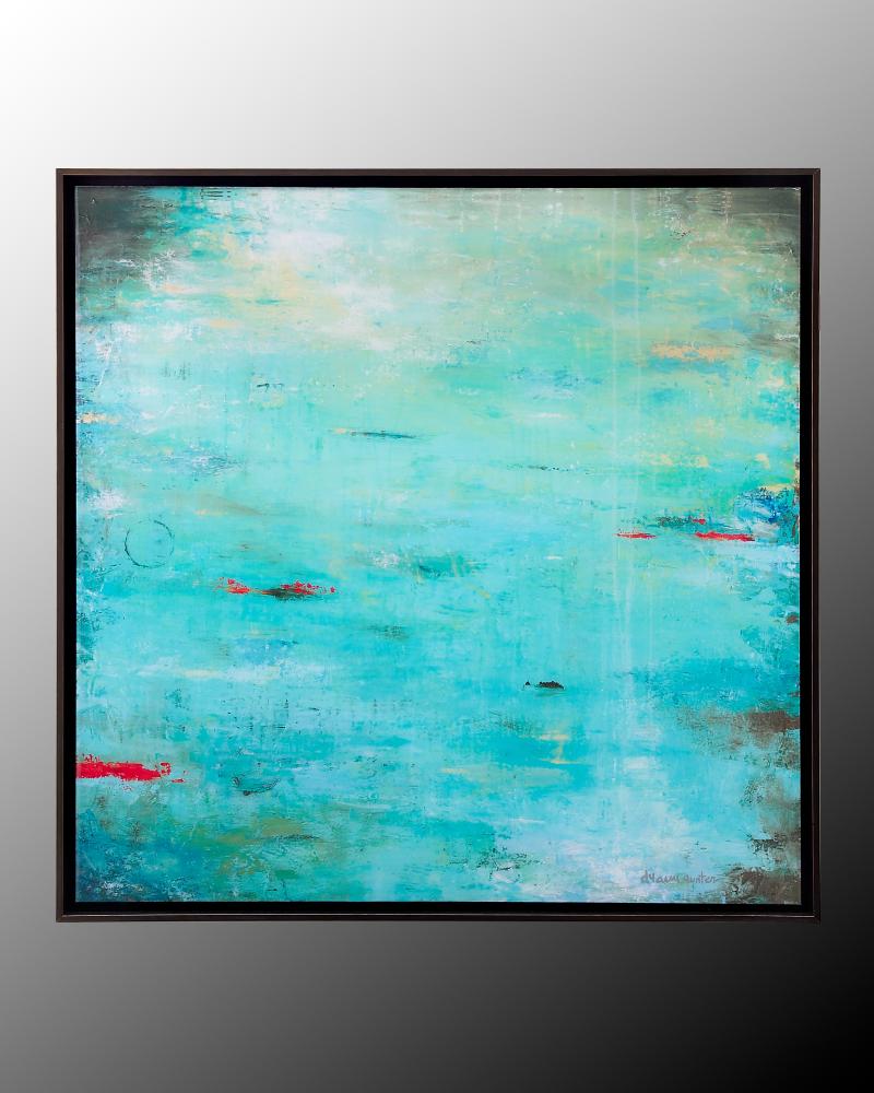 Mystic Morning,  Dyann Gunter's Serene Painting Has Been Reproduced As A Giclee On Canvas with a