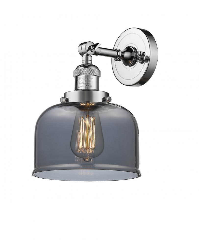 Bell - 1 Light - 8 inch - Polished Chrome - Sconce