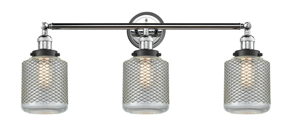 Stanton - 3 Light - 32 inch - Polished Chrome - Bath Vanity Light