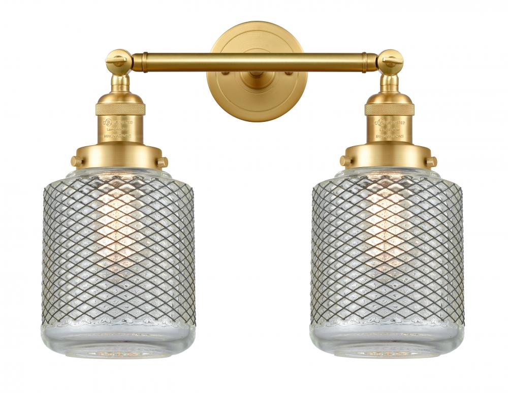 Stanton - 2 Light - 16 inch - Satin Gold - Bath Vanity Light