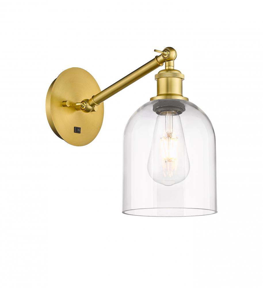 Bella - 1 Light - 6 inch - Satin Gold - Sconce