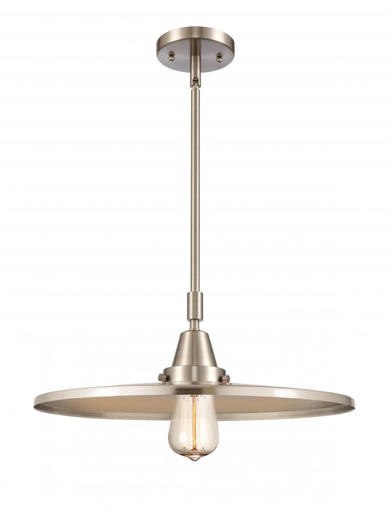 Appalachian - 1 Light - 16 inch - Brushed Satin Nickel - Mini Pendant