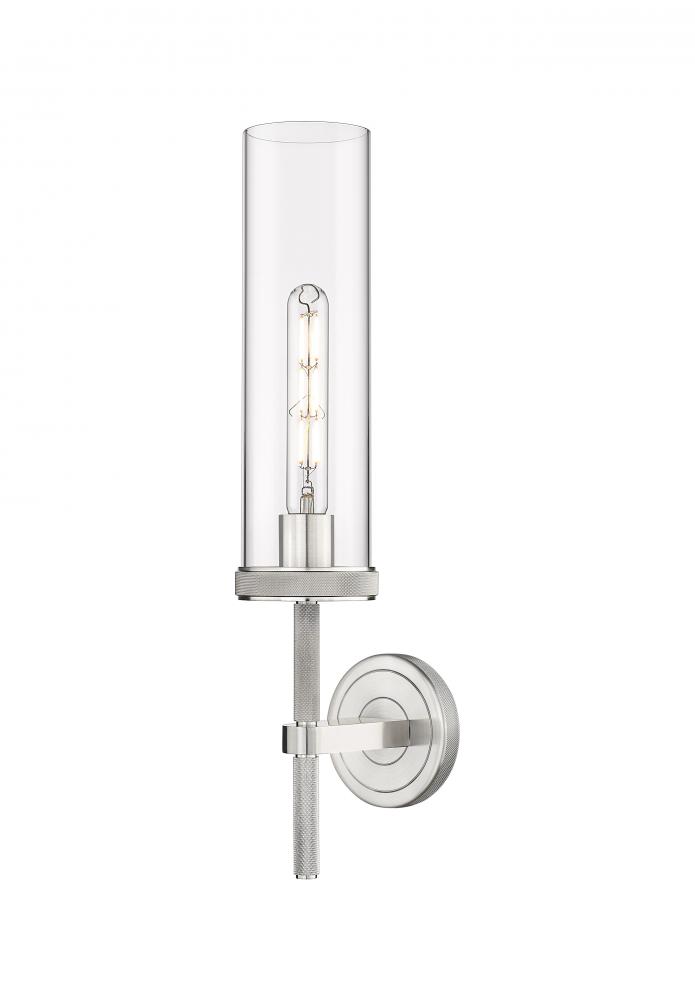 Lincoln - 1 Light - 5 inch - Satin Nickel - Sconce