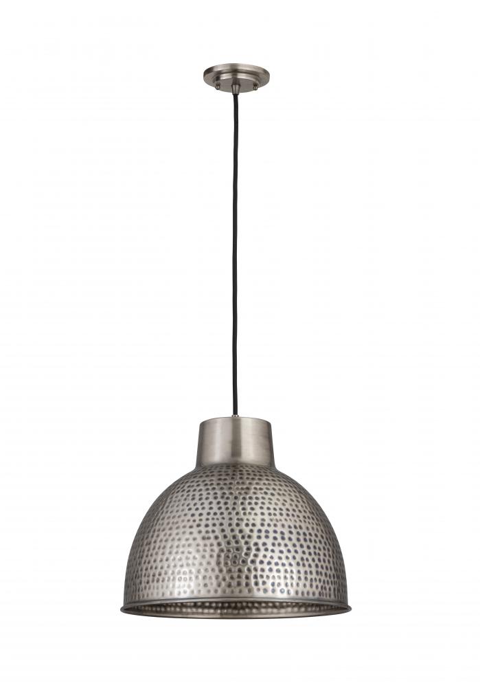 Charita - 1 Light - 16 inch - Antique Pewter - Cord hung - Pendant