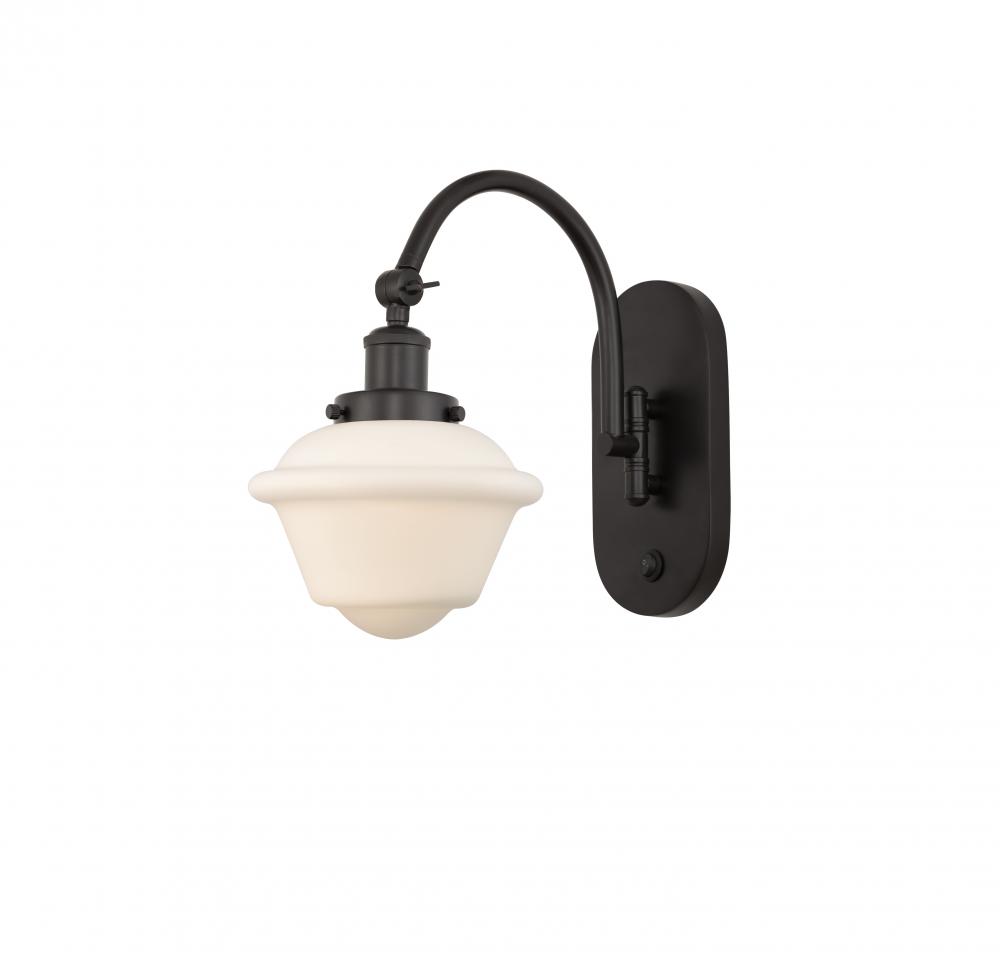Oxford - 1 Light - 8 inch - Oil Rubbed Bronze - Adjustable Swing Arm