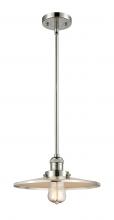 Innovations Lighting 201S-PN-MFR-PN-12-LED - Appalachian - 1 Light - 12 inch - Polished Nickel - Stem Hung - Mini Pendant