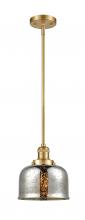 Innovations Lighting 201S-SG-G78-LED - Bell - 1 Light - 8 inch - Satin Gold - Stem Hung - Mini Pendant