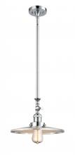 Innovations Lighting 206-PC-MFR-PC-12-LED - Appalachian - 1 Light - 12 inch - Polished Chrome - Stem Hung - Mini Pendant