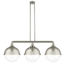 Innovations Lighting 213-SN-HFS-122-SN-LED - Hampden - 3 Light - 45 inch - Brushed Satin Nickel - Stem Hung - Island Light